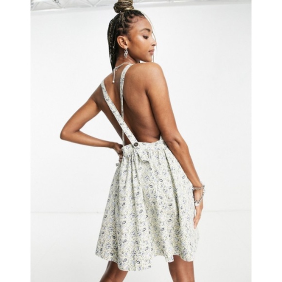 NWT Free People Petunia Micro Floral Mini Dress - Picture 13 of 13